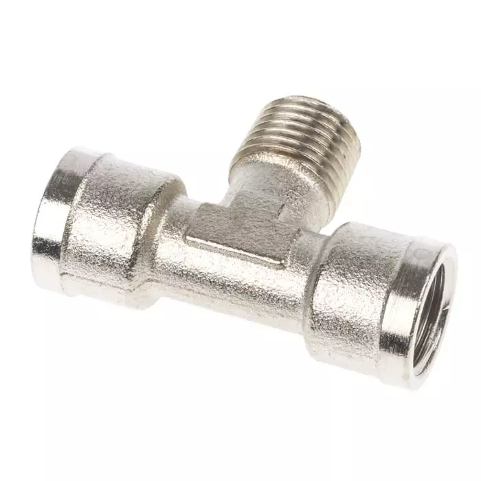 Buy legris-0916-series-tee-threaded-adaptor-g-14-female-to-g-14-female-3675966 Legris 0916 Series Tee Threaded Adaptor G 1/4 Female to G 1/4 Female, 0916 00 13 (Pack of 3 Pcs)