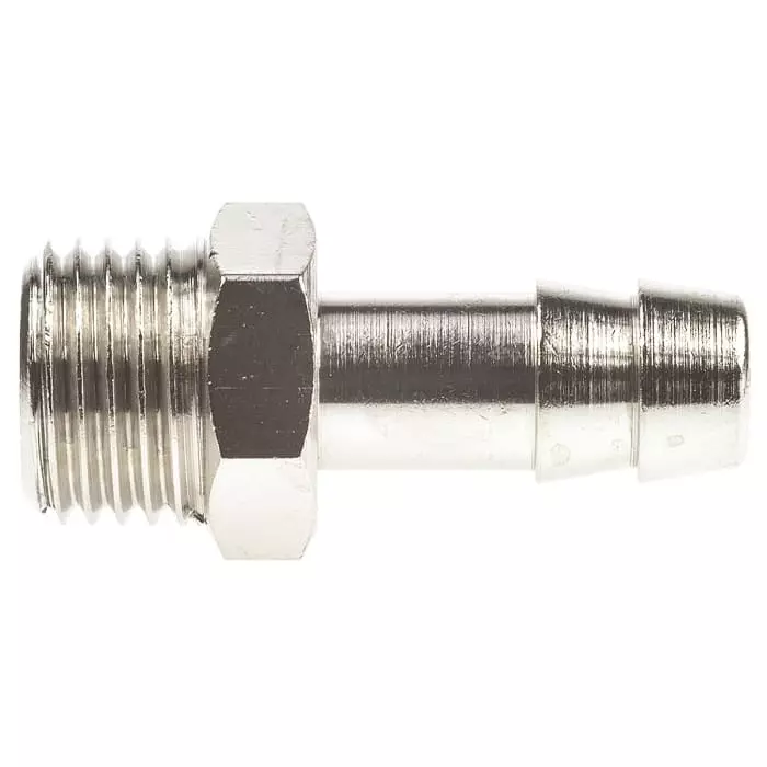 Shop legris-lf3000-series-straight-threaded-adaptor-g-14-male-to-push-in-8-mm-threaded-to-tube-connection-style-4607762 Legris LF3000 Series Straight Threaded Adaptor G 1/4 Male to Push In 8 mm Threaded-to-Tube Connection Style, 0931 08 13 (Pack of 5 Pcs)