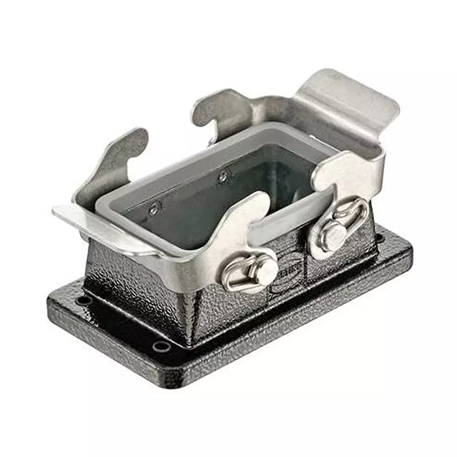 Harting Heavy Duty Hoods / Housings / Bases HEAVY DUTY CONN, 2 LEVER, SIZE 10B, 09370100392 Harting Heavy Duty Hoods / Housings / Bases HEAVY DUTY CONN, 2 LEVER, SIZE 10B, 09370100392