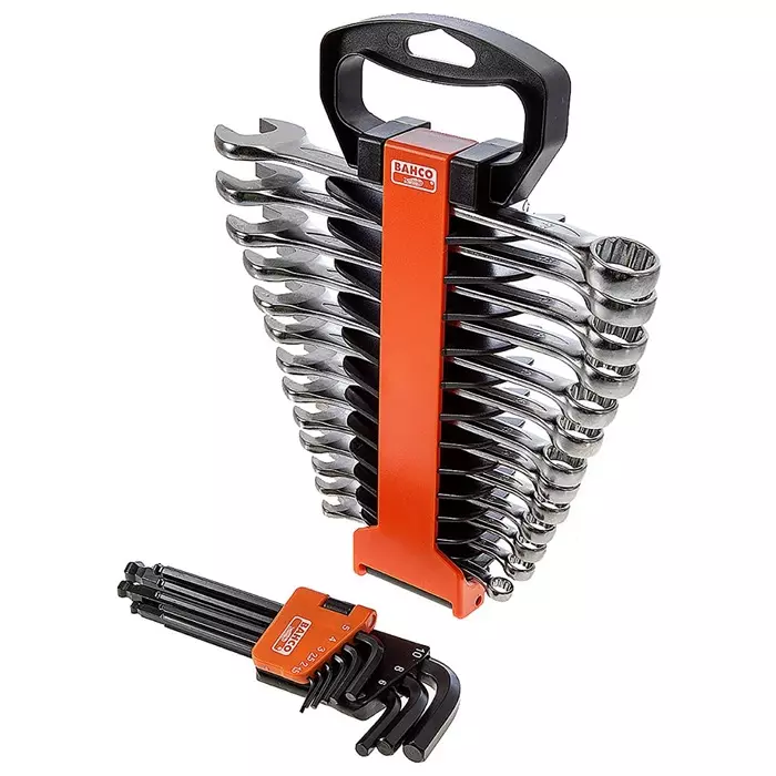 Best bahco-103-piece-metric-12-in-14-in-deep-socketstandard-socketspannerallen-keybit-set-with-ratchet-6-point-hex-s103 Bahco Deep Socket/Standard Socket/Spanner/Allen Key/Bit Set Metric 1/2 & 1/4 inch with Ratchet 6 Point, S103 (Set of 103 Pcs)