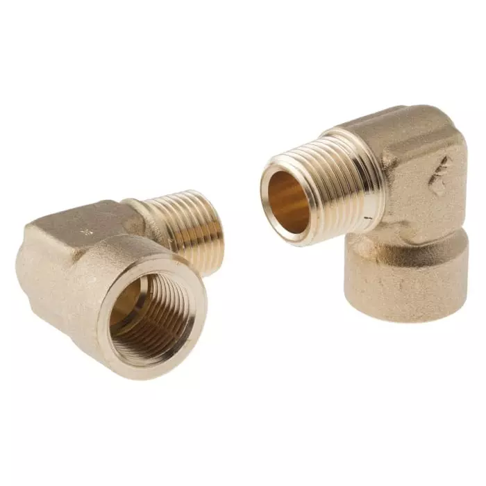 Legris Brass Pipe Fitting 90° Threaded Elbow Male R 1/2 inch to Female G 1/2in, 0144 21 21 (Pack of 2 Pcs) Legris Brass Pipe Fitting 90° Threaded Elbow Male R 1/2 inch to Female G 1/2in, 0144 21 21 (Pack of 2 Pcs)
