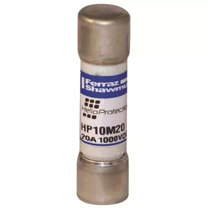 Mersen Glass Melamine Cartridge Fuse 6 A 1 kV DC 10x38 mm, HP10M6 Mersen Glass Melamine Cartridge Fuse 6 A 1 kV DC 10x38 mm, HP10M6