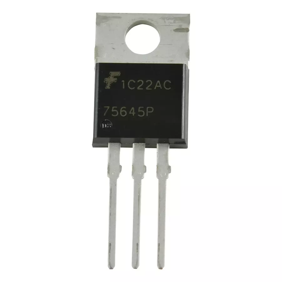ONSEMI Single MOSFETs N CHANNEL MOSFET, 100V, 75A, TO-220AB HUF75645P3 ONSEMI Single MOSFETs N CHANNEL MOSFET, 100V, 75A, TO-220AB HUF75645P3