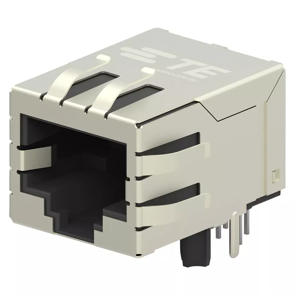 TE CONNECTIVITY Rj45 Connector, Jack, 8P8C, 1Port, Th, 2301994-7 TE CONNECTIVITY Rj45 Connector, Jack, 8P8C, 1Port, Th, 2301994-7