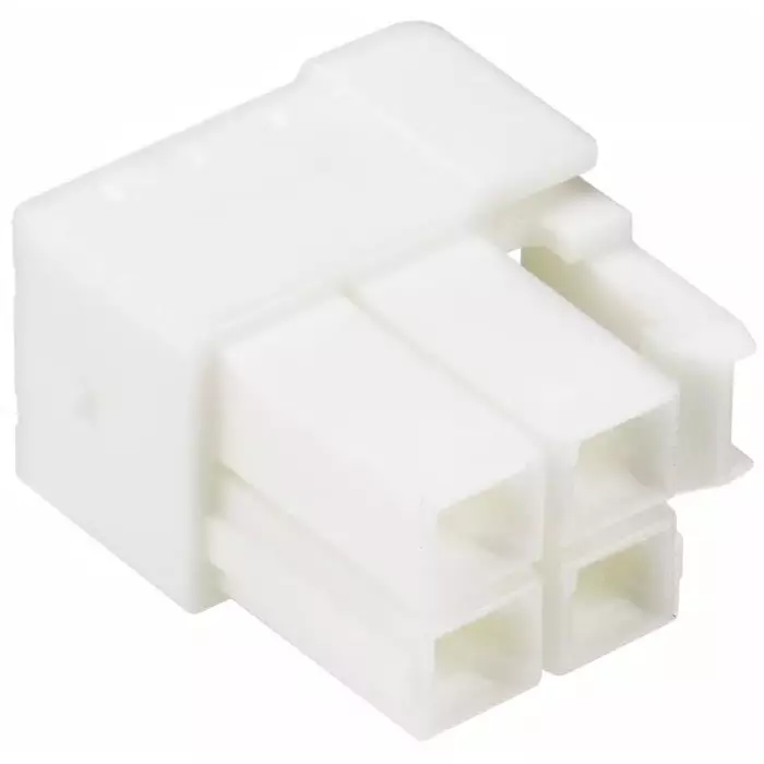 JST (JAPAN SOLDERLESS TERMINALS) Male Connector Housing 6.2mm Pitch 4 Way 2 Row, VLP-04V-1 (Pack of 10 Pcs) JST (JAPAN SOLDERLESS TERMINALS) Male Connector Housing 6.2mm Pitch 4 Way 2 Row, VLP-04V-1 (Pack of 10 Pcs)