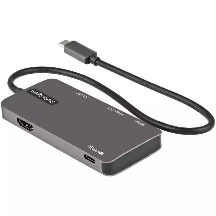 Product dkt30chsdpd-startechcom-startechcom-4k-usb-c-docking-station-with-hdmi--3-x-usb-ports-usb-a-usb-c-236-8296-rs StarTech.com 4K USB-C Docking Station with HDMI - 3 x USB Ports USB A USB C, DKT30CHSDPD