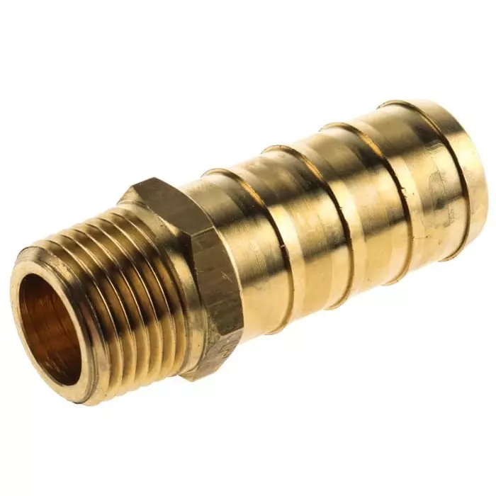 Legris Brass Pipe Fitting Straight Threaded Tailpiece Adapter Male R 1/2 inch to Male 19 mm, 0123 19 21 (Pack of 10 Pcs) Legris Brass Pipe Fitting Straight Threaded Tailpiece Adapter Male R 1/2 inch to Male 19 mm, 0123 19 21 (Pack of 10 Pcs)