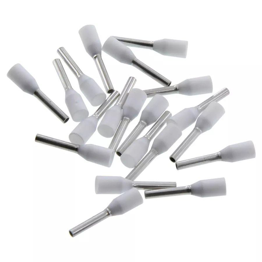 Weidmuller TERMINAL, FERRULE, 18WG, CRIMP, WHITE, 0462900000.. (Pack of 500 Pcs) Weidmuller TERMINAL, FERRULE, 18WG, CRIMP, WHITE, 0462900000.. (Pack of 500 Pcs)