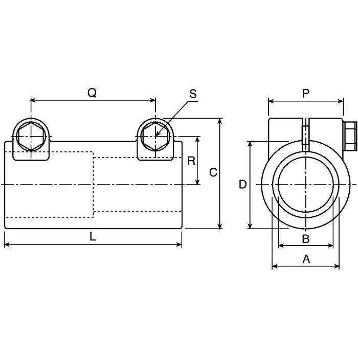 Buy rosekrieger-sleeve-clamp-connecting-component-strut-profile-40-mm-50-mm Rose+Krieger Sleeve Clamp Connecting Component Strut Profile 40 mm 50 mm, 145040010200