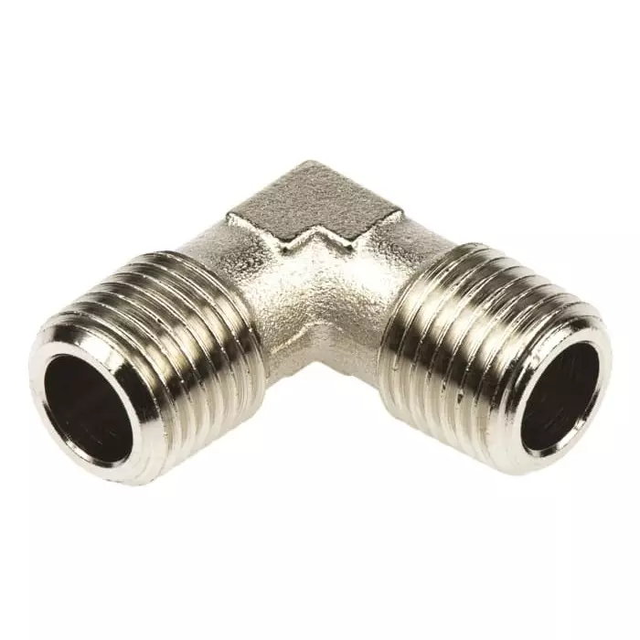 Legris 0914 Series Elbow Threaded Adaptor R 1/4 Male to R 1/4 Male Threaded Connection Style, 0914 00 13 (Pack of 3 Pcs) Legris 0914 Series Elbow Threaded Adaptor R 1/4 Male to R 1/4 Male Threaded Connection Style, 0914 00 13 (Pack of 3 Pcs)