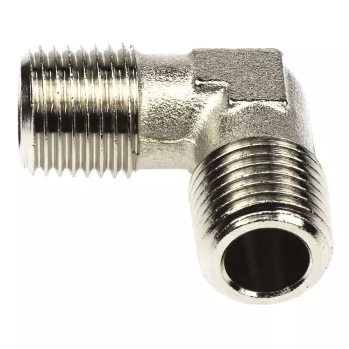Buy legris-0914-series-elbow-threaded-adaptor-r-14-male-to-r-14-male-threaded-connection-style-3675792 Legris 0914 Series Elbow Threaded Adaptor R 1/4 Male to R 1/4 Male Threaded Connection Style, 0914 00 13 (Pack of 3 Pcs)