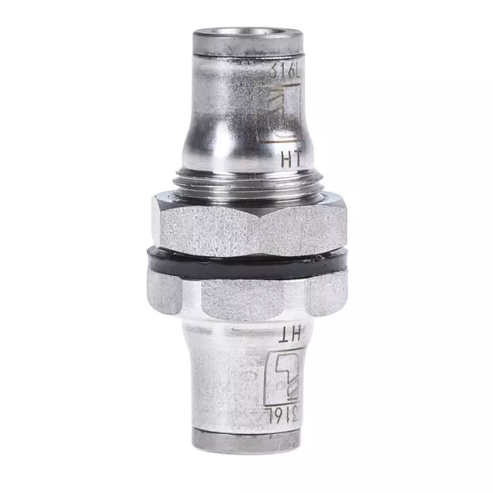 Buy legris-lf3800-series-bulkhead-tube-to-tube-adaptor-push-in-6-mm-to-push-in-6-mm-tube-to-tube-connection-style-2250386 Legris LF3800 Series Bulkhead Tube-to-Tube Adaptor Push In 6 mm to Push In 6 mm Tube-to-Tube Connection Style, 3816 06 00