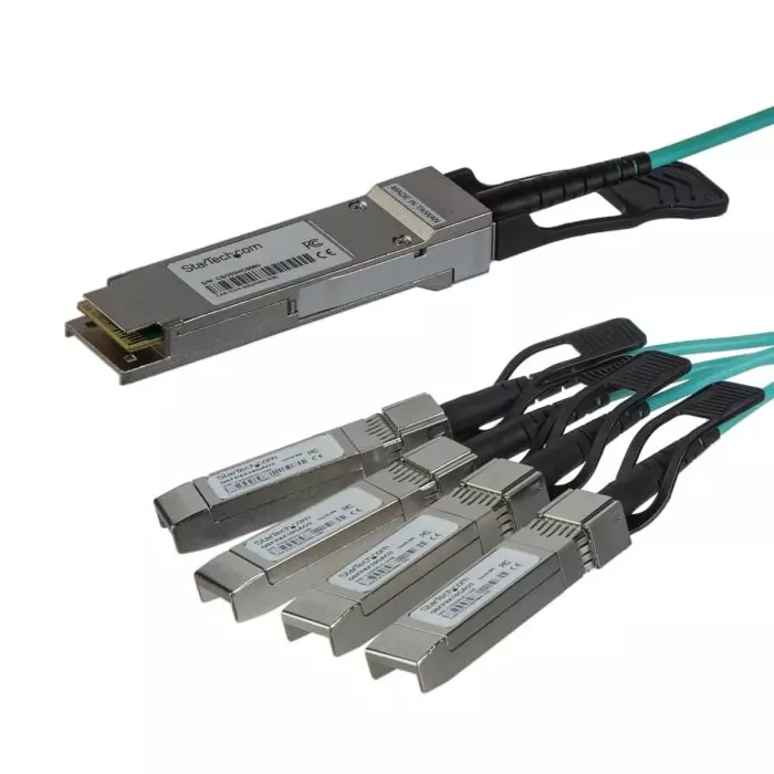 StarTech.com Cisco Compatible Transceiver Module 40000Mbit/s, QSFP4X10GAO5 StarTech.com Cisco Compatible Transceiver Module 40000Mbit/s, QSFP4X10GAO5