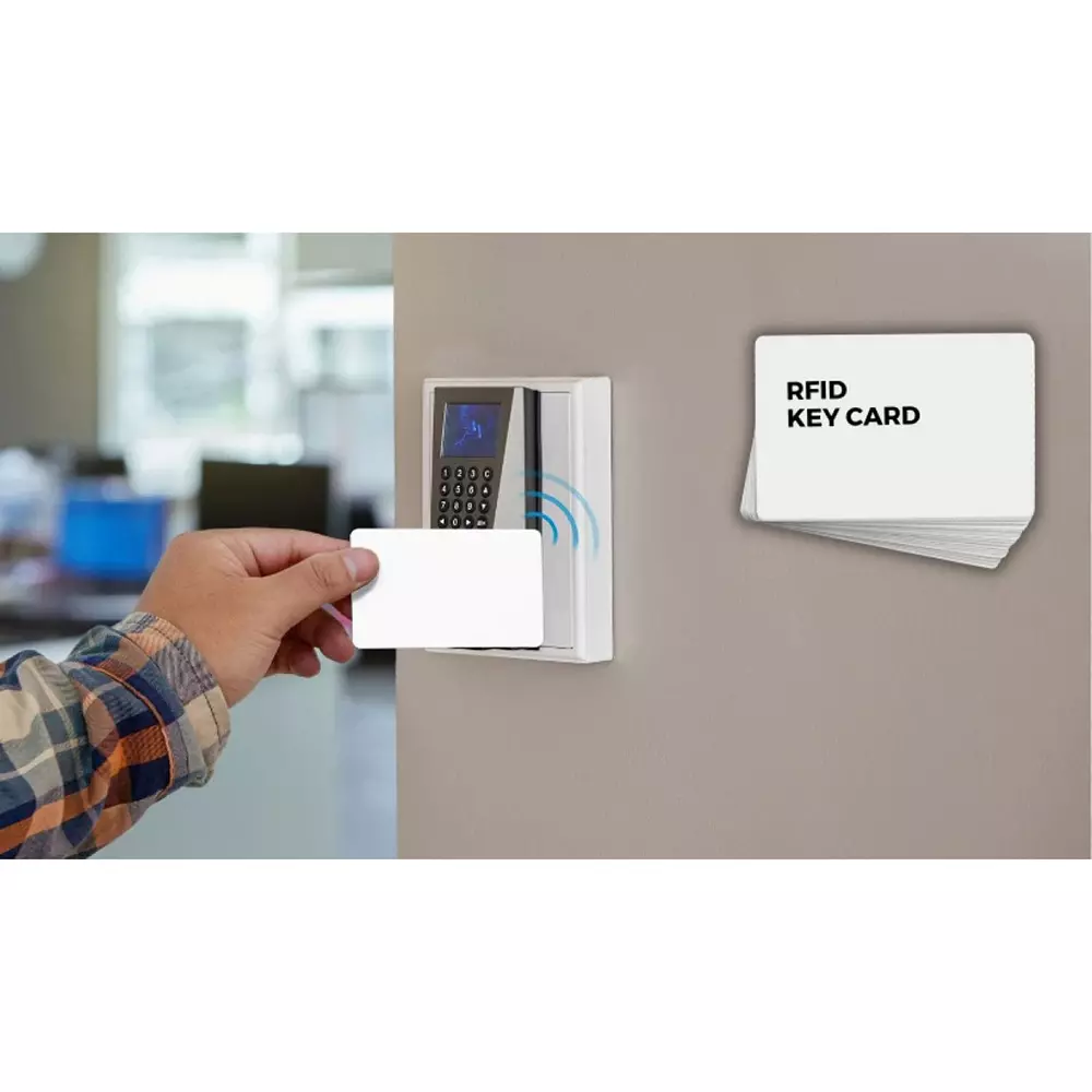 Buy quba-rfid-key-card-rectangular-shape-white-plastic-body-ideal-for-hotel-rooms-high-security-rooms-qhl-rf3 Quba RFID Key Card Rectangular Shape White Plastic Body Ideal For Hotel Rooms High Security Rooms, QHL-RF3