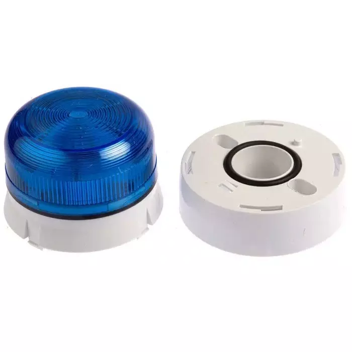 Best klaxon-flashguard-qbs-series-blue-flashing-beacon-230-v-ac-surface-mount-xenon-bulb-qbs-0020 Klaxon Flashguard QBS Series Blue Flashing Beacon, 230 V AC, Surface Mount, Xenon Bulb, QBS-0020