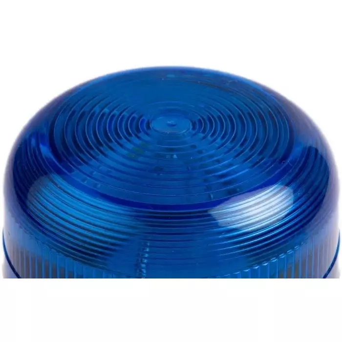 Shop klaxon-flashguard-qbs-series-blue-flashing-beacon-230-v-ac-surface-mount-xenon-bulb-qbs-0020 Klaxon Flashguard QBS Series Blue Flashing Beacon, 230 V AC, Surface Mount, Xenon Bulb, QBS-0020