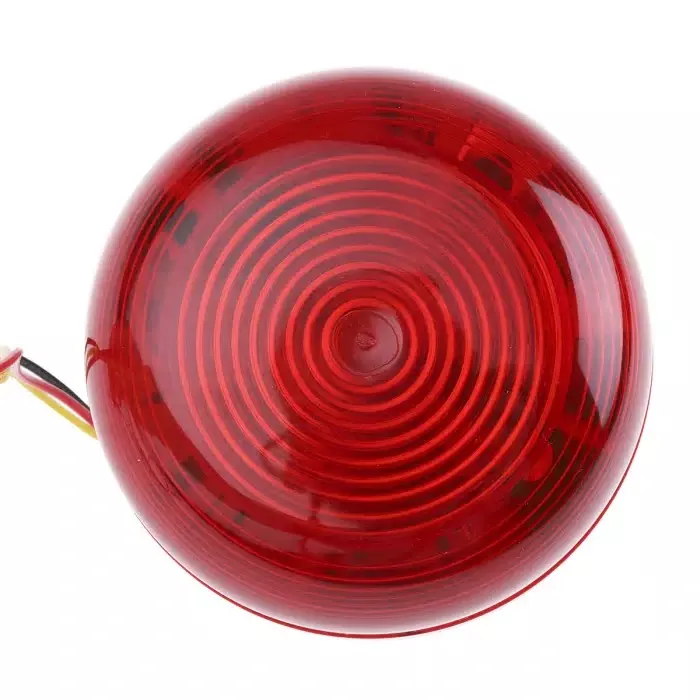 Best klaxon-flashguard-qbs-series-red-flashing-beacon-12-v-dc-24-v-dc-surface-mount-xenon-bulb-qbs-0040 Klaxon Flashguard QBS Series Red Flashing Beacon, 12 V DC, 24 V DC, Surface Mount, Xenon Bulb, QBS-0040