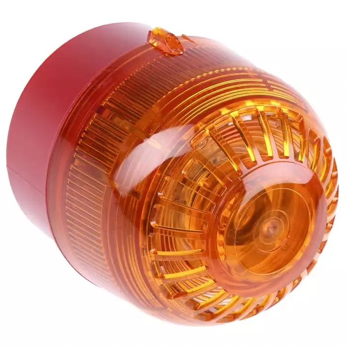 Best klaxon-sonos-series-amber-sounder-beacon-17--60-v-dc-wall-mount-106db-at-1-metre-psc-0027 Klaxon Sonos Series Amber Sounder Beacon, 17 - 60 V DC, Wall Mount, 106dB at 1 Metre, PSC-0027