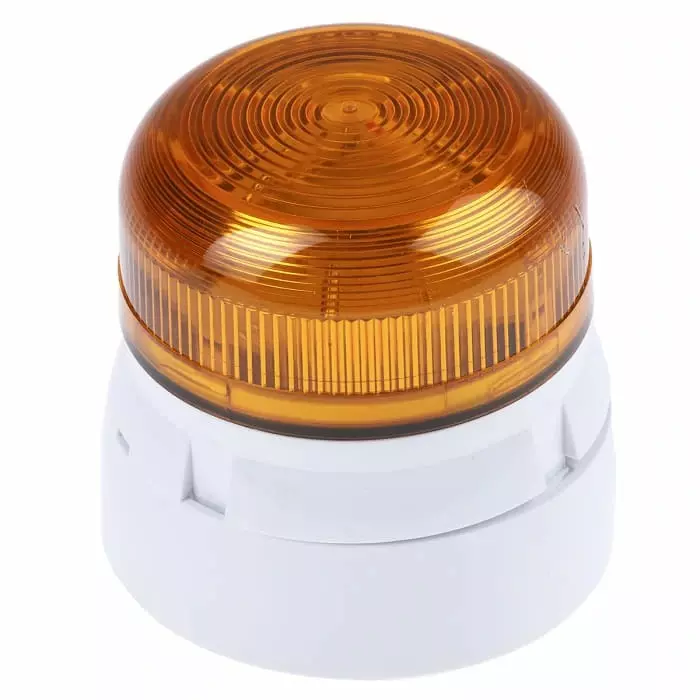 Best klaxon-flashguard-qbs-series-amber-flashing-beacon-110-v-ac-surface-mount-xenon-bulb-qbs-0003 Klaxon Flashguard QBS Series Amber Flashing Beacon, 110 V AC, Surface Mount, Xenon Bulb, QBS-0003