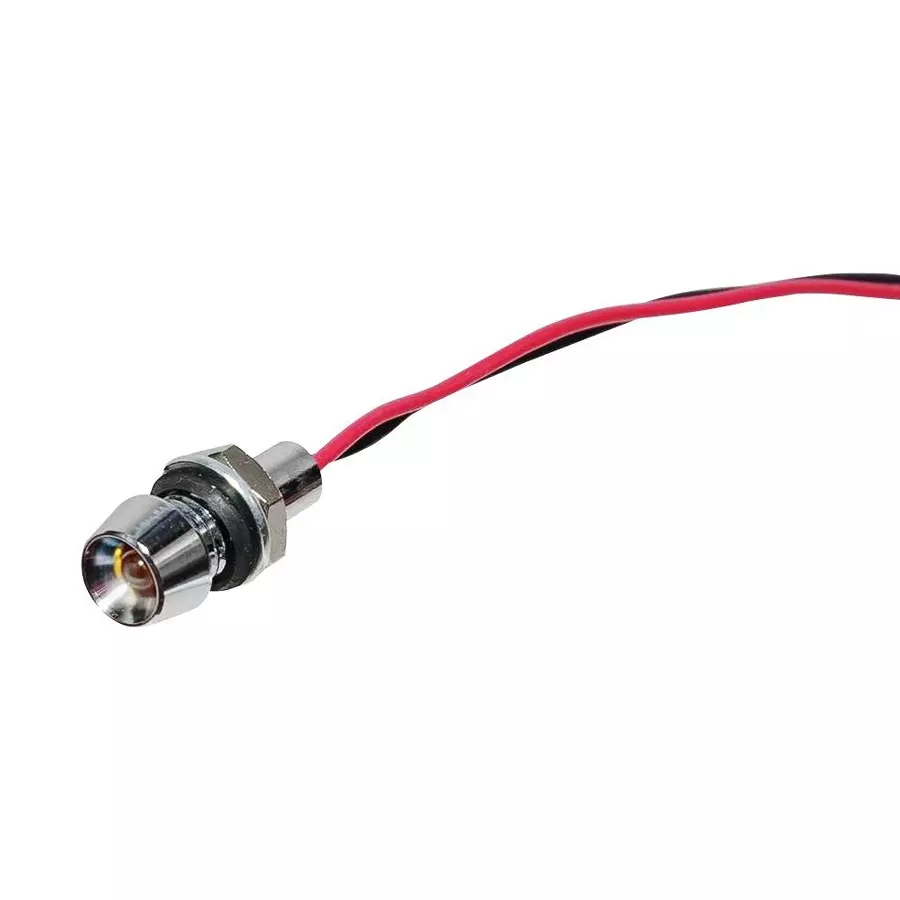 VCC INDICATOR, LED PANEL MNT, 5.9MM, AMBER, L60D-A12-W VCC INDICATOR, LED PANEL MNT, 5.9MM, AMBER, L60D-A12-W