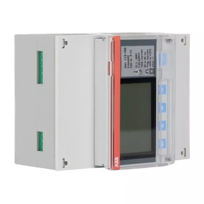 Buy abb-1-phase-lcd-energy-meter-type-direct-connected-2cma100240r1000 ABB 1 Phase LCD Energy Meter, Type Direct Connected, 2CMA100240R1000