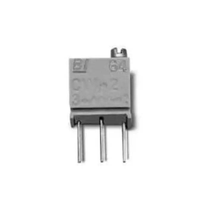 TT Electronics 2 kΩ Through Hole Tri mmer Potentiometer 0.25 W @ 85 °C Top Adjust TT ElectronicsBI 64, 64WR2KLF (Pack of 50) TT Electronics 2 kΩ Through Hole Tri mmer Potentiometer 0.25 W @ 85 °C Top Adjust TT ElectronicsBI 64, 64WR2KLF (Pack of 50)