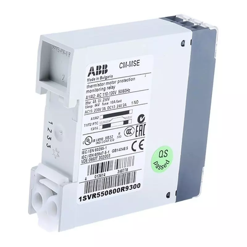 Shop abb-temperature-monitoring-relay-1-phase-spst-din-rail-1svr550800r9300cm-mse ABB Temperature Monitoring Relay, 1 Phase, SPST, DIN Rail, 1SVR550800R9300CM-MSE