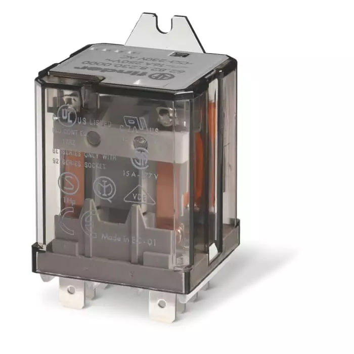 Finder Flange Mount Relay 12 V DC Coil 16 A Switching Current, 628290120040 (Pack of 10 Pcs) Finder Flange Mount Relay 12 V DC Coil 16 A Switching Current, 628290120040 (Pack of 10 Pcs)