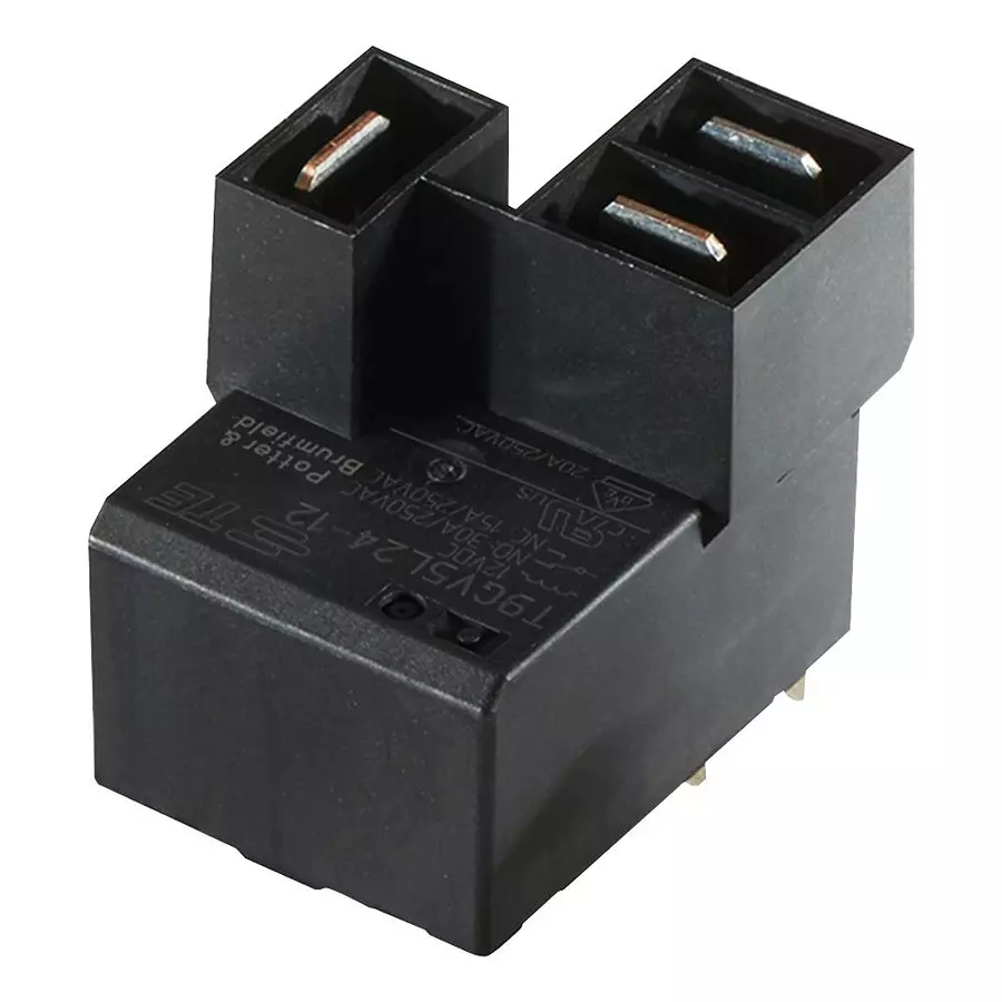 TE CONNECTIVITY RELAY, SPST-NO, 480VAC, 30A, PANEL, T9GV1L24-12 TE CONNECTIVITY RELAY, SPST-NO, 480VAC, 30A, PANEL, T9GV1L24-12