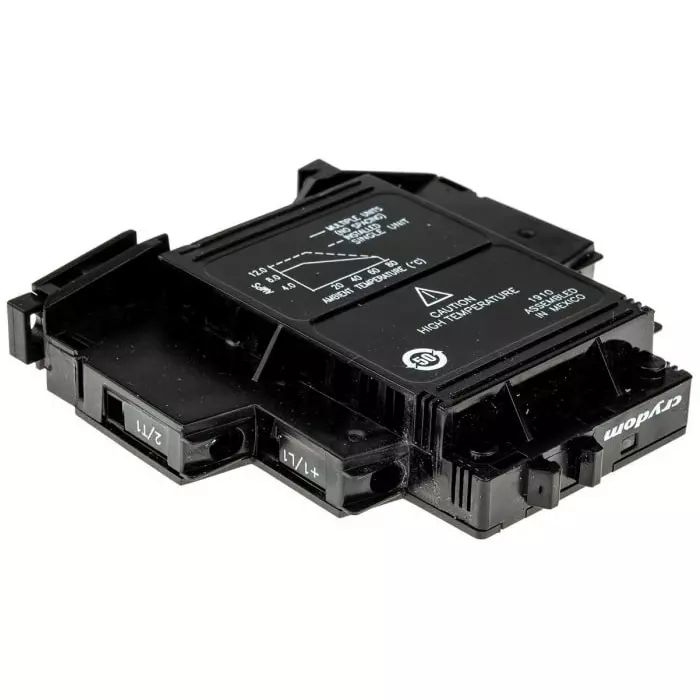 Shop dr24d12-sensata-crydom-sensata-crydom-solid-state-interface-relay-32-v-dc-control-12-a-rms-load-din-rail-mount-720-4101-rs SENSATA/CRYDOM Solid State Interface Relay 32 V DC Control 12 A RMS Load DIN Rail Mount, DR24D12