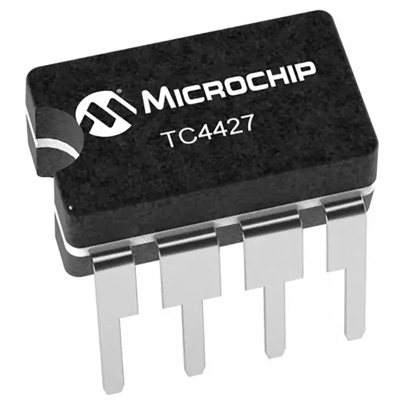 Product microchip-mosfet-gate-driver-2-15-a-18v-8-pin-soic-tc4427epa Microchip MOSFET Gate Driver 2, 1.5 A, 18V 8-Pin, SOIC, TC4427EPA