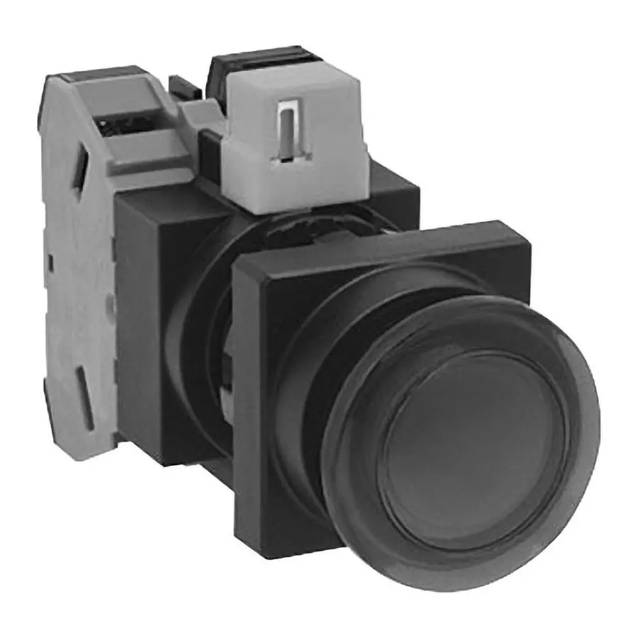 IDEC HW Series Illuminated Push Button Switch Round Φ22 mm, HW3L-A302Q3PW IDEC HW Series Illuminated Push Button Switch Round Φ22 mm, HW3L-A302Q3PW