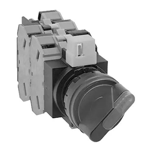 IDEC HW Series Illuminated Selector Switch LED 90° 2 Notch/60° 2 Notch 22 mm Diameter, HW1F-2122Q2Y IDEC HW Series Illuminated Selector Switch LED 90° 2 Notch/60° 2 Notch 22 mm Diameter, HW1F-2122Q2Y