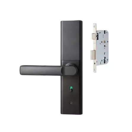 Best quba-qraft-digital-main-door-lock-5-way-access-1-bolt-mechanism-30-65-mm-door-thickness-lm-black Quba Qraft Digital Main Door Lock 5 Way Access 1 Bolt Mechanism for 30-65 mm Door Thickness, LM Black