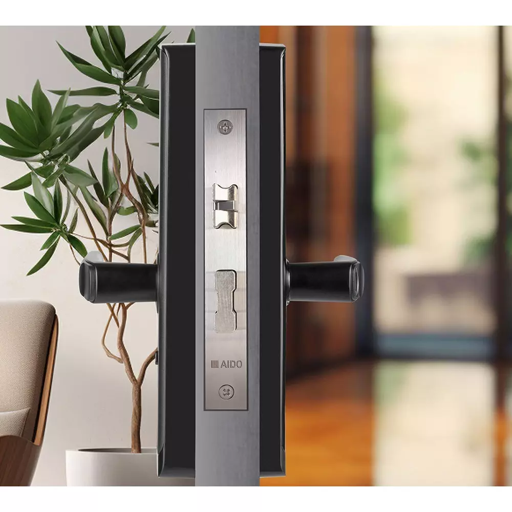 Shop aido-xl-c-digital-door-lock-with-fingerprint-rfidcard-pin-code-mechanical-key-for-40-120-mm-door-thickness-xl-c-4610 AIDO XL-C Digital Door Lock with Fingerprint, RFIDCard, PIN Code, Mechanical Key for 40-120 mm Door Thickness, XL-C 4610