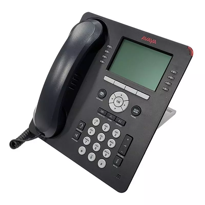 Buy avaya-ip-telephone-wired-black-plastic-corded-electric-for-home-office-hotels-9608 Avaya IP Telephone Wired Black Plastic for Home, Office & Hotels Use, 9608