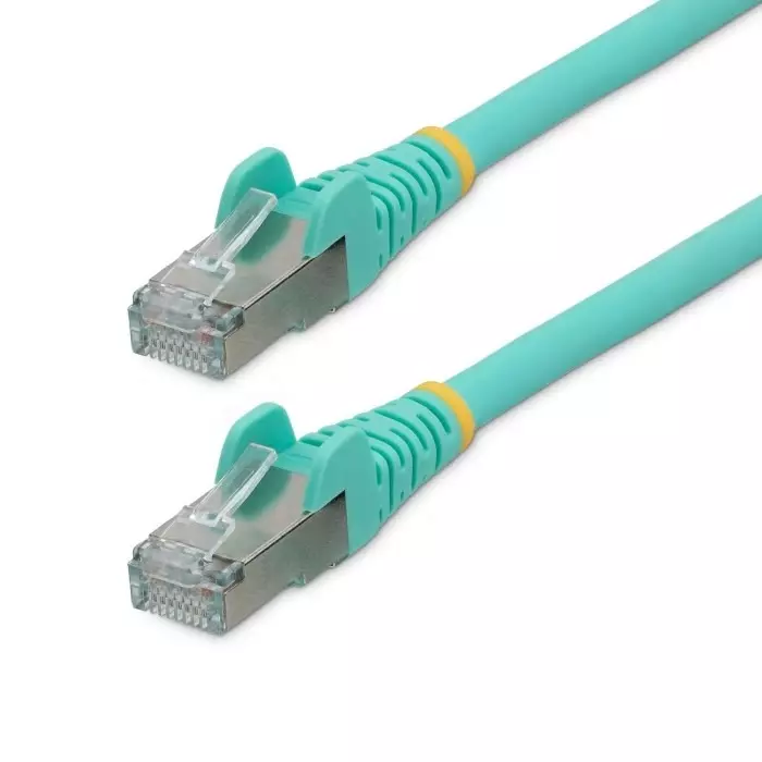 StarTech.com Cat6a RJ45 Male to RJ45 Male Cable 2 m Braid Shielded Terminated LSZH Sheath, NLAQ-2M-CAT6A-PATCH StarTech.com Cat6a RJ45 Male to RJ45 Male Cable 2 m Braid Shielded Terminated LSZH Sheath, NLAQ-2M-CAT6A-PATCH