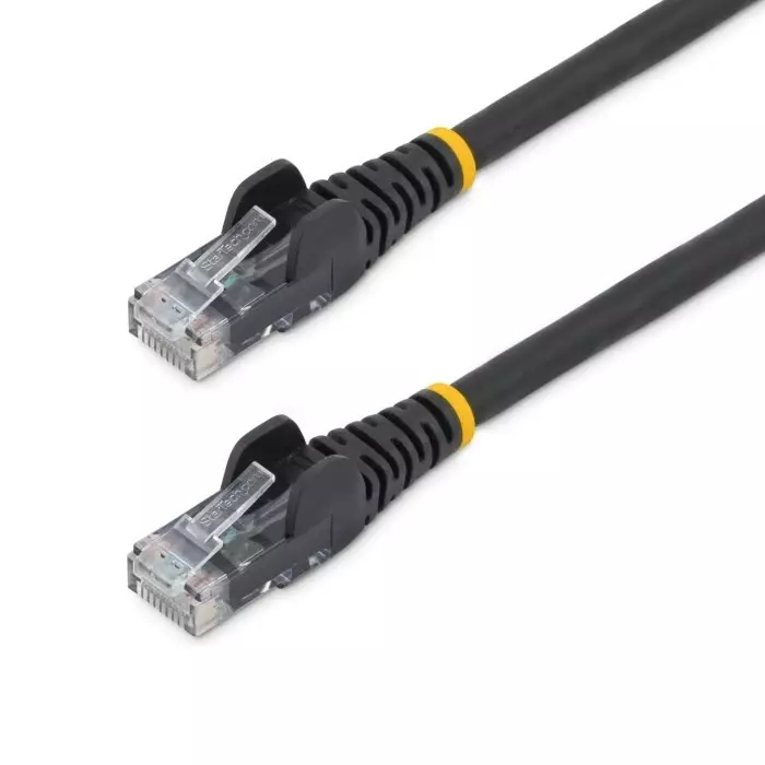 StarTech.com Cat6 RJ45 Male to RJ45 Male Cable 2 m U/UTP Unshielded Terminated LSZH Sheath, N6LPATCH2MBK StarTech.com Cat6 RJ45 Male to RJ45 Male Cable 2 m U/UTP Unshielded Terminated LSZH Sheath, N6LPATCH2MBK