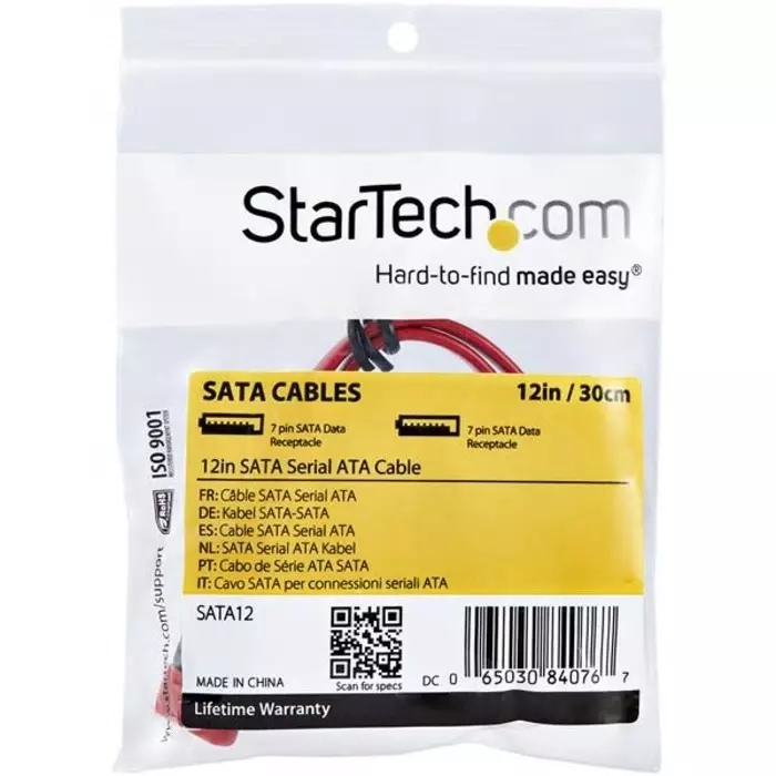 Buy sata12-startechcom-startechcom-female-sata-data-to-female-sata-datacable-300mm-186-4025-rs StarTech.com Female SATA Data to Female SATA Data Cable 300mm, SATA12