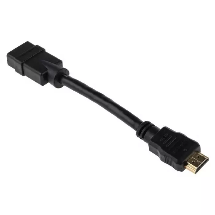 StarTech.com Male HDMI to Female HDMI Cable High Speed 4K @ 30Hz 15cm, HDMIEXTAA6IN StarTech.com Male HDMI to Female HDMI Cable High Speed 4K @ 30Hz 15cm, HDMIEXTAA6IN