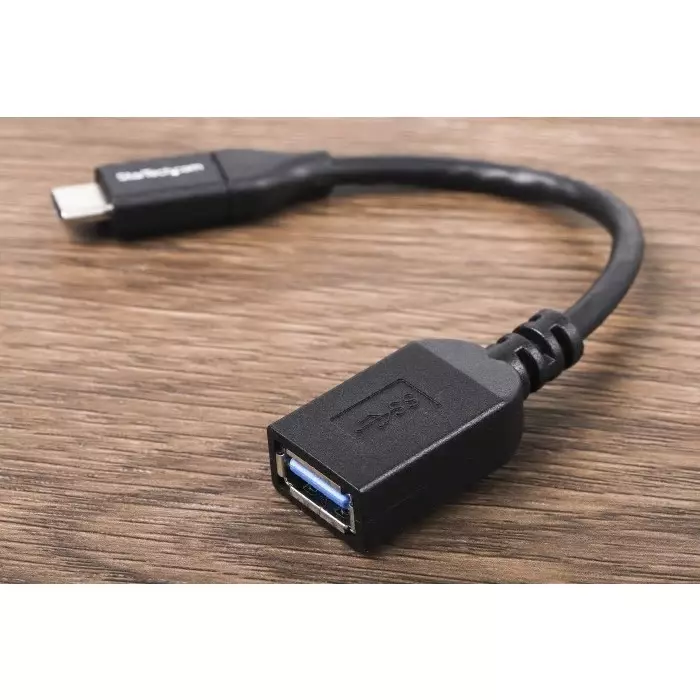 Order usb31caadp-startechcom-startechcom-usb-30-male-usb-c-to-female-usb-a-5gbps-150mm-176-5704-rs StarTech.com Male USB-C to Female USB A Cable 5 Gbps USB 3.0 150mm, USB31CAADP