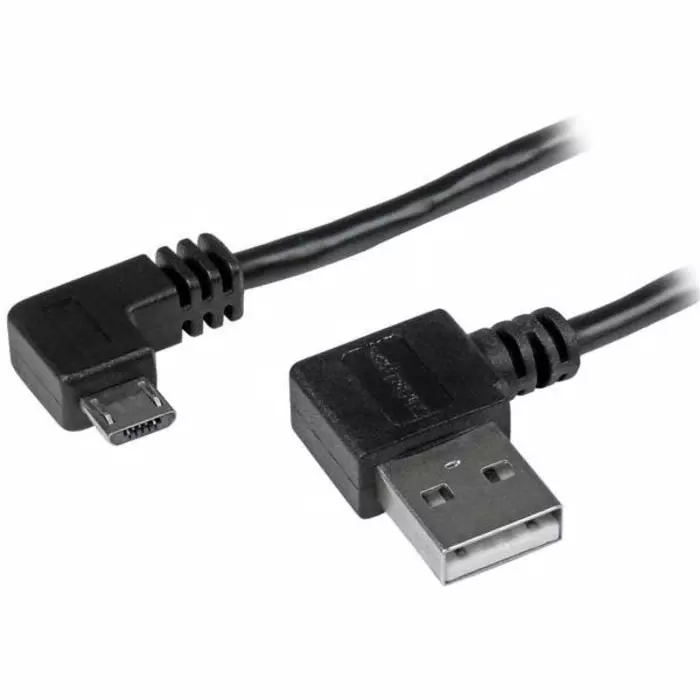 StarTech.com Male USB A to Male Micro USB B Cable 480 Mbps USB 2.0 1m, USB2AUB2RA1M StarTech.com Male USB A to Male Micro USB B Cable 480 Mbps USB 2.0 1m, USB2AUB2RA1M