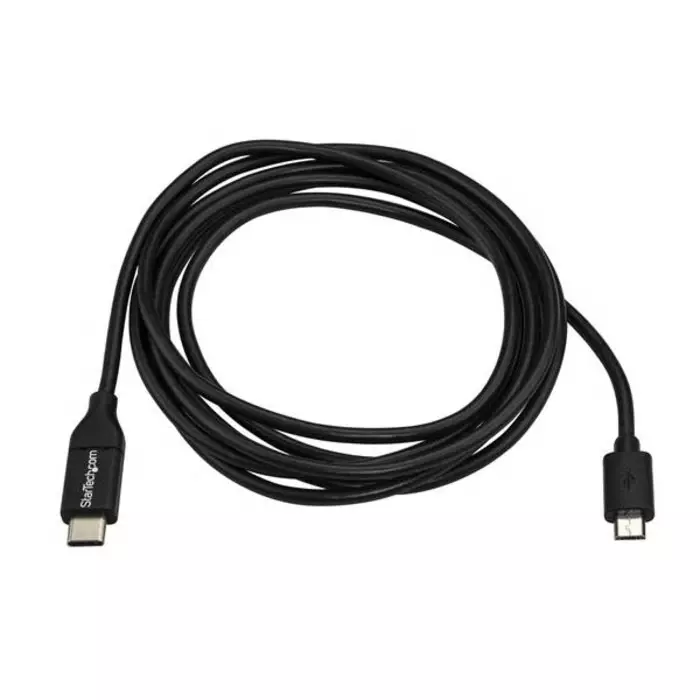 Best usb2cub2m-startechcom-startechcom-usb-20-male-usb-c-to-male-micro-usb-b-480mbps-2m-186-3233-rs StarTech.com Male USB C to Male Micro USB B Cable 480 Mbps USB 2.0 2m, USB2CUB2M