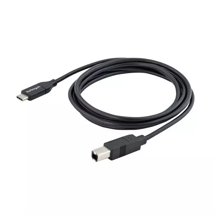 StarTech.com Male USB-C to Male USB B Cable 480 Mbps USB 2.0 2m, USB2CB2M StarTech.com Male USB-C to Male USB B Cable 480 Mbps USB 2.0 2m, USB2CB2M