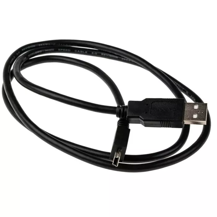 Image usb2habm1m-startechcom-startechcom-usb-20-male-usb-a-to-male-mini-usb-b-480mbps-1m-186-2805-rs StarTech.com Male USB A to Male Mini USB B Cable 480 Mbps USB 2.0 1m, USB2HABM1M
