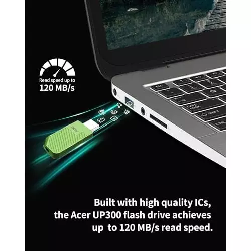 Buy acer-32-gb-pen-drive-usb-32-gen-1-hardware-interface-100mbps-read-speed-green-up300-g Acer 32 GB Pen Drive USB 3.2 Gen 1 Hardware Interface 100 Mbps Read Speed Green, UP300 G
