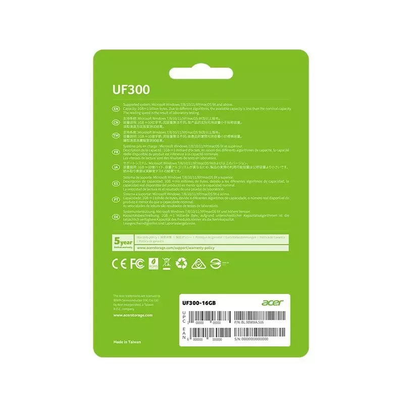 Best acer-16-gb-flash-pen-drive-usb-32-gen-1-hardware-interface-100mbps-read-speed-sliver-uf300 Acer 16 GB Flash Pen Drive USB 3.2 Gen 1 Hardware Interface 100 Mbps Read Speed Sliver, UF300