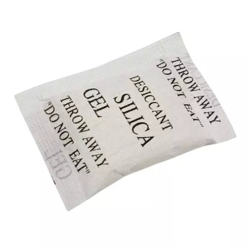ELYSIAN 2 g Each x 50 Silica Gel Pouch for Absorbing Moisture in Wardrobe, Electronics & More (Pack of 100 g) ELYSIAN 2 g Each x 50 Silica Gel Pouch for Absorbing Moisture in Wardrobe, Electronics & More (Pack of 100 g)