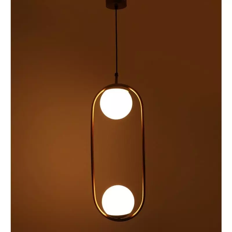 Product eliante-hanging-light-gold-metal-ac-semi-flush-mount ELIANTE Hanging Light Gold Metal Semi Flush Mount