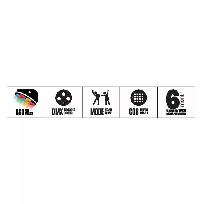 Buy sturlite-victus-54x3w-rgb-w-cob-par-light-162-w-redgreenblue-lg-0251-162w Sturlite VICTUS 54x3W RGB W Cob Par Light 162 W Red+Green+Blue, LG-0251-162W